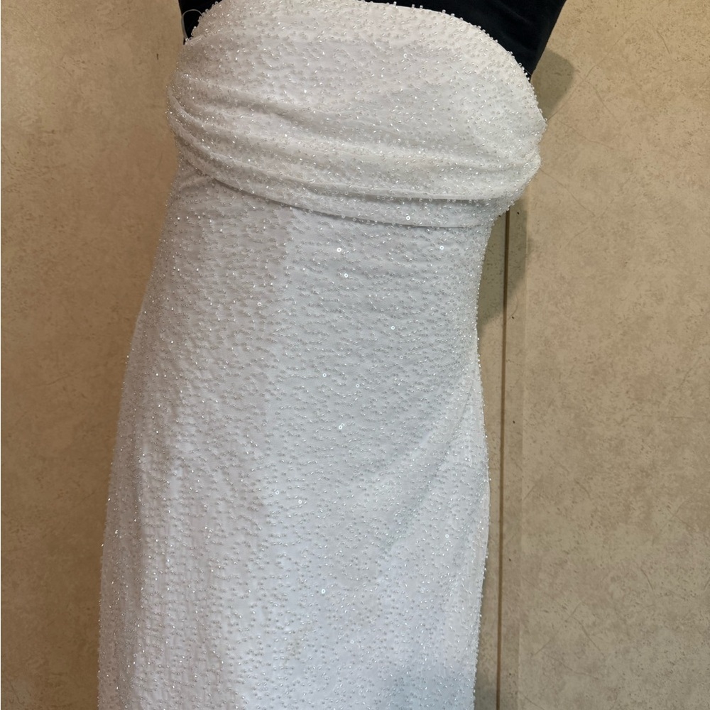 AKIRA White Mini Dress